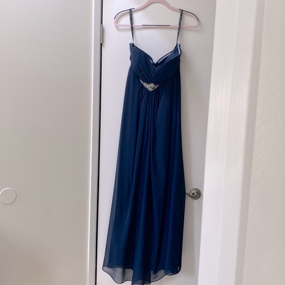Formal dress•Dark blue•Worn once